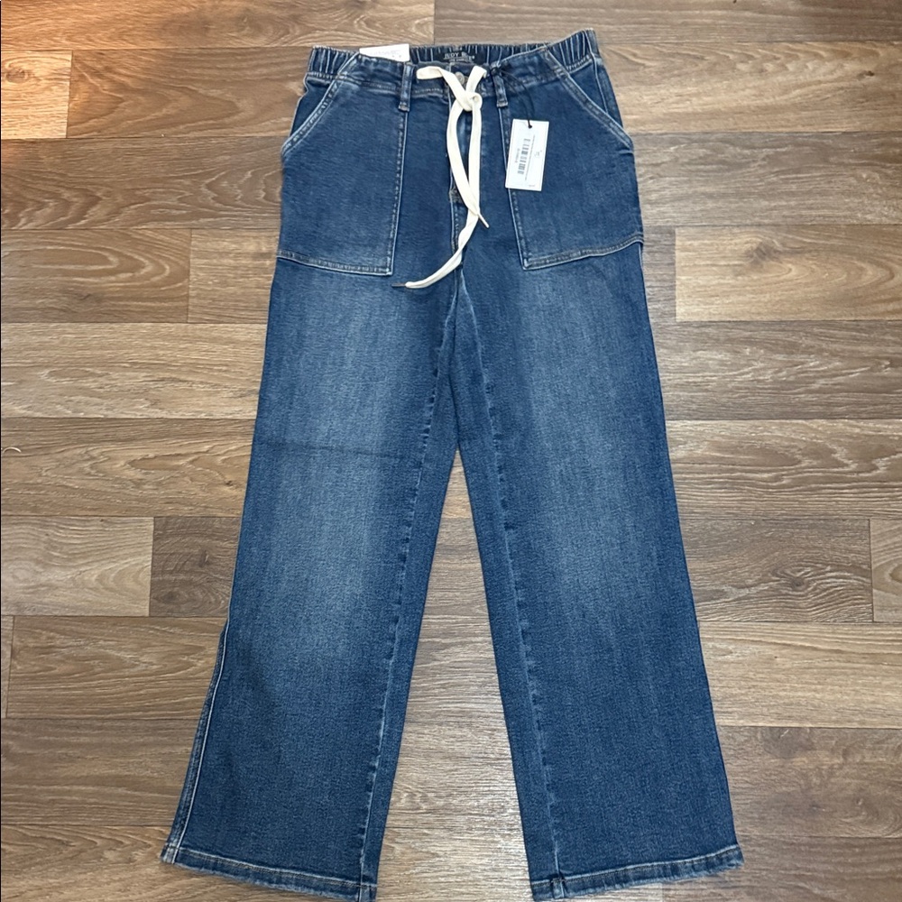 Judy Blue Dark Blue Flare Jeans